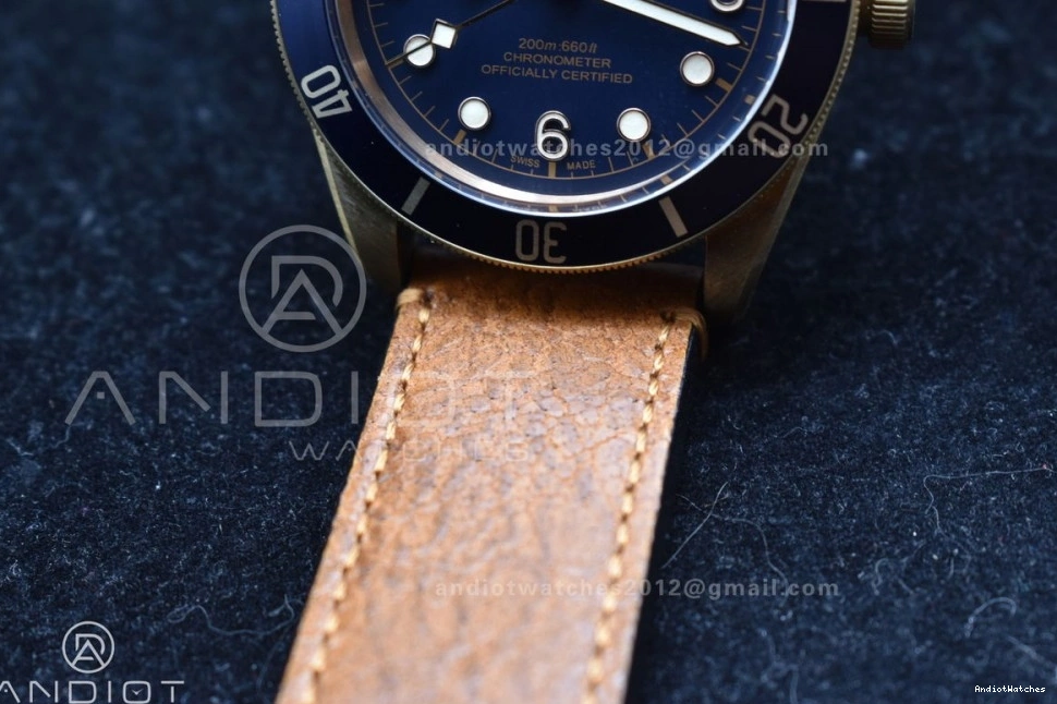 Bronze Strap) Strap EasyCare Leather Best Blue (Free A2824 XF on V3 Black Aged Heritage Nato Edition Brown 1:1 Bay 892 0301